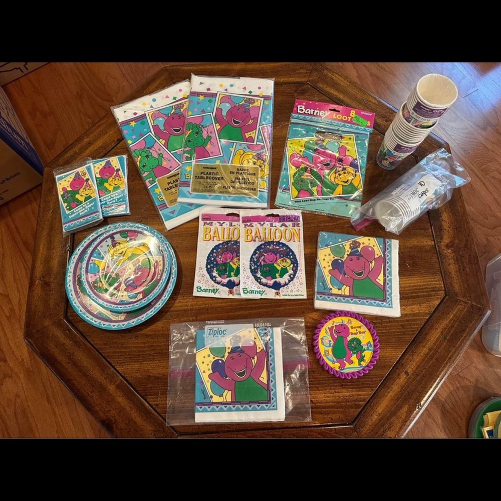 Barney Party Supplies